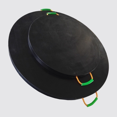 El soporte redondo rellena los cojines plásticos del pie del camión móvil temporal portátil del HDPE