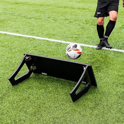 Instructor portátil plástico Board del rebote del fútbol del fútbol del HDPE de la pared plegable del entrenamiento