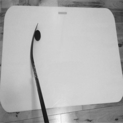24&quot;” tableros plásticos portátiles de la práctica del hockey sobre hielo de polietileno de alta densidad X48