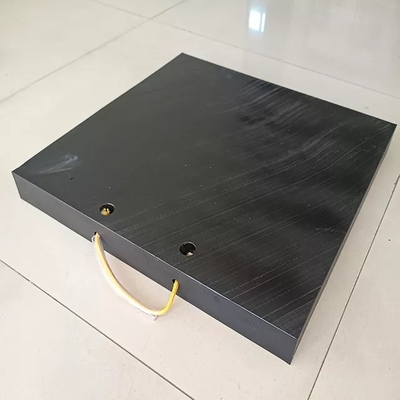 El soporte modificado para requisitos particulares del HDPE de Crane Outrigger Pads del cuadrado rellena el bloque plástico del espaciador