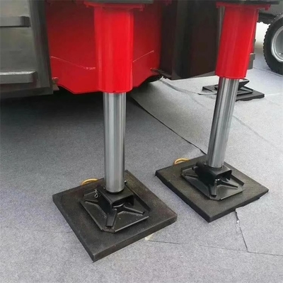 cojines antis del soporte del plástico de polietileno del impacto de 600*600m m para Crane Foot Support