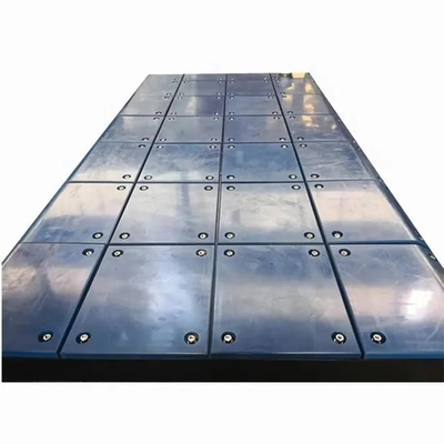 Barco de parachoques UHMWPE Marine Fender Face Pad del agua de mar de la resistencia de impacto del muelle plástico
