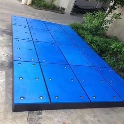 Construcción plástica de Marine Bumper Pads For Port de la defensa del puerto del tablero de UHMWPE
