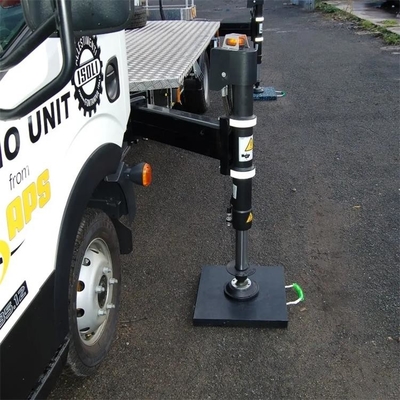 Grúa de elevación plástica de Crane Truck Outrigger Pads For del HDPE móvil durable del cuadrado