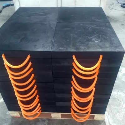 Grúa de elevación plástica de Crane Truck Outrigger Pads For del HDPE móvil durable del cuadrado