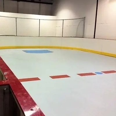 El uno mismo de UHMWPE que lubrica el hielo artificial del hockey superficial teja la pista de patinaje