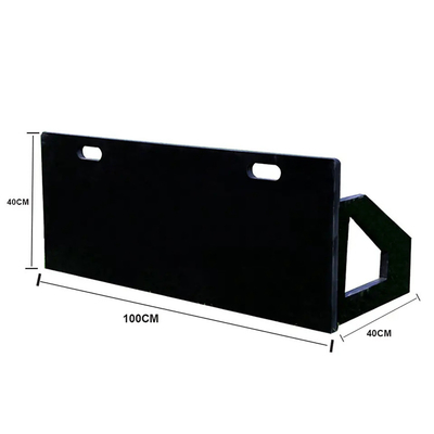 Instructor portátil plástico Board del rebote del fútbol del fútbol del HDPE de la pared plegable del entrenamiento