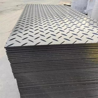 Caminos plásticos modificados para requisitos particulares Mat For Excavators del camino de la pista del camión del campo petrolífero del HDPE