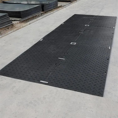Estera de tierra del camino de la pista de Mats Temporary Heavy Duty Construction de la protección del HDPE