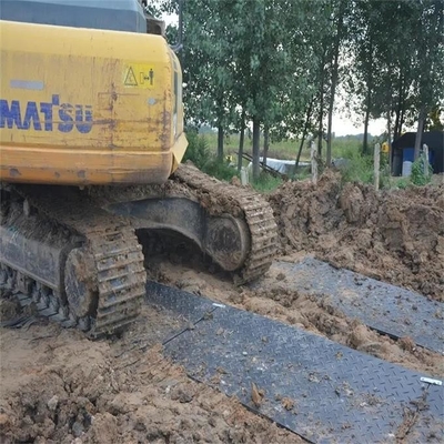 Estera de tierra del camino de la pista de Mats Temporary Heavy Duty Construction de la protección del HDPE