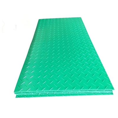 Los caminos plásticos verdes durables de la tierra del HDPE hunden a Mat For Excavators Construction