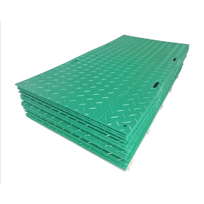 Esteras compuestas verdes de la construcción pesada de la protección de la tierra de la ayuda del camión del HDPE