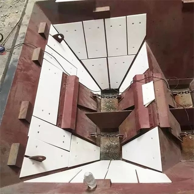 Desgaste blanco - hoja resistente del trazador de líneas de UHMWPE para el grano de acero Silo de Silo que alinea al tablero