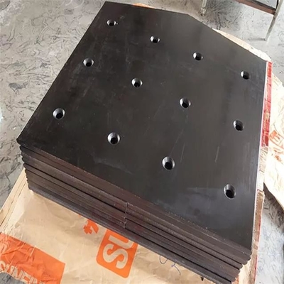 La central térmico negra pulverizó el tablero de la guarnición del polímero de la arcón de carbón de UHMWPE