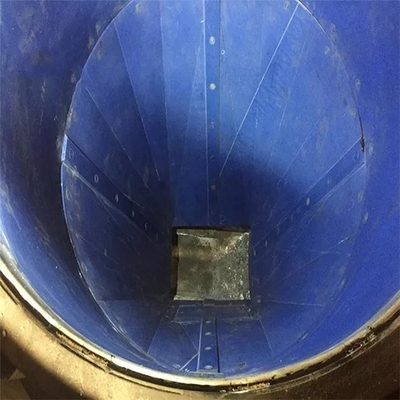 48 x 96 pulgadas debajo del tamiz concentran el tablero azul plástico de la guarnición de la arcón de carbón de UHMWPE