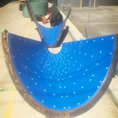 Lleve - el trazador de líneas ultra de molecularidad elevada resistente del polietileno del peso de Silo de la arcón de carbón del carro
