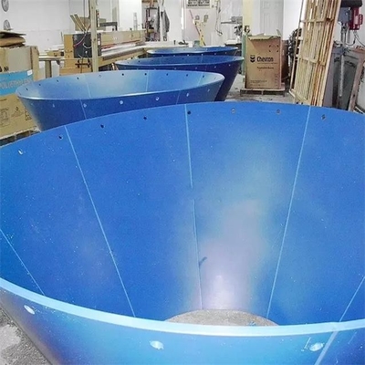 Lleve - el trazador de líneas ultra de molecularidad elevada resistente del polietileno del peso de Silo de la arcón de carbón del carro
