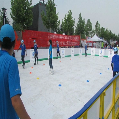 El uno mismo que lubricaba simuló la pista de hielo artificial plástica de UHMWPE para el suelo de la pista de hielo
