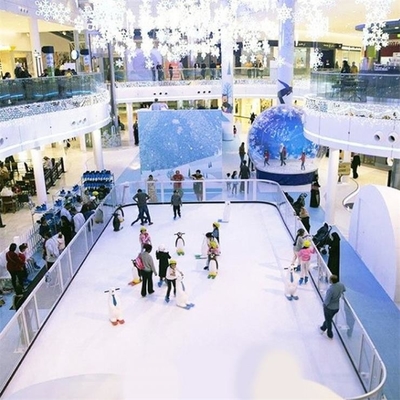 Uno mismo interior que lubrica la pista de hielo sintética plástica de UHMWPE para el centro comercial