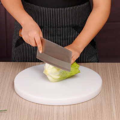 Tajaderas plásticas personalizadas de encargo de talla redondas del HDPE de la cocina para el queso