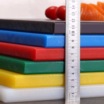 tabla de cortar coloreada bacteriana anti del plástico de polietileno de alta densidad de 20m m