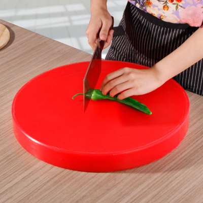 Tabla de cortar vegetal plástica del HDPE resistente comercial casero grueso de 15 pulgadas