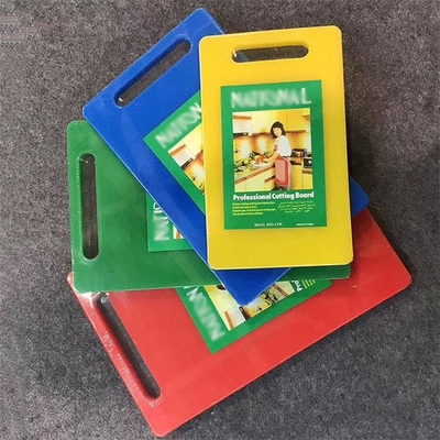 Tabla de cortar coloreada que taja plástica personalizada casera de polietileno del HDPE de la cocina