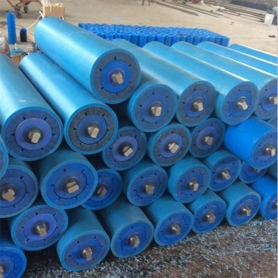 Rodillos plásticos de encargo del transportador del tamaño UHMWPE que manejan el rodamiento de rodillos de guía
