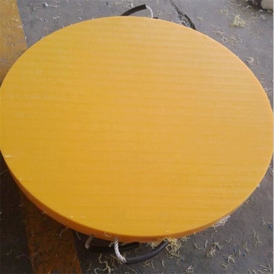 Desgaste durable - camión plástico Mat Outrigger Leg Support Pads del HDPE redondo resistente