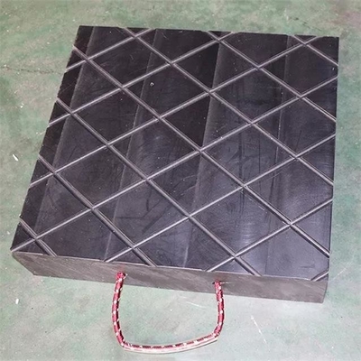 El soporte del HDPE de Crane Mats rellena el cojín plástico de la distribución de carga de polietileno