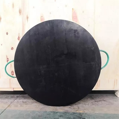 Soporte plástico móvil resistente a los choques Jack Pads del HDPE de la grúa de las esquinas de ronda