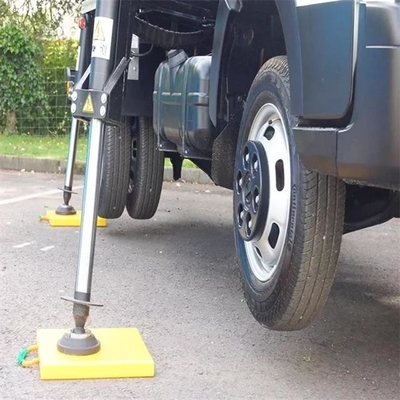 24X24 avanzan lentamente difícilmente el bloque plástico Crane Jack Truck Foot Pad de los cojines del soporte del HDPE