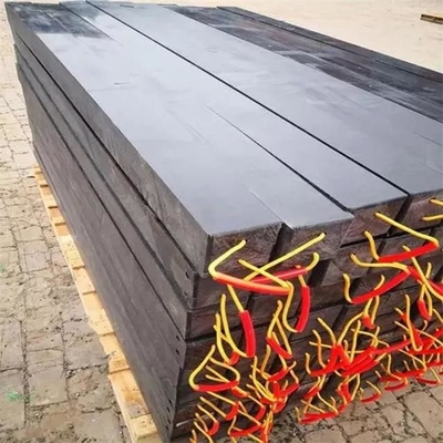 El soporte ligero Cribbing bloquea seguridad alrededor del plástico del HDPE alrededor de Jack Pad