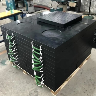 Esteras compuestas de Crane Pads Cribbing Sleeper Jack del HDPE del bloque del soporte del polímero