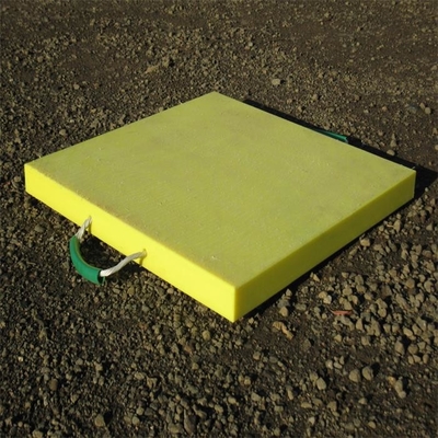 El soporte móvil del HDPE de Crane Truck Stabilizer Leg rellena la plataforma con la manija