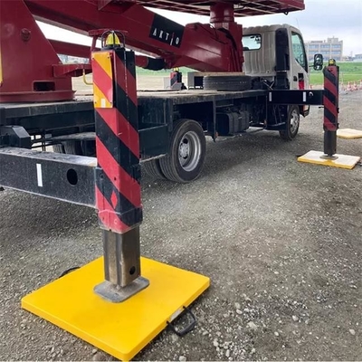 El estabilizador compuesto de Crane Foot Support Mats Outrigger del HDPE rellena a Jack Foot Pads