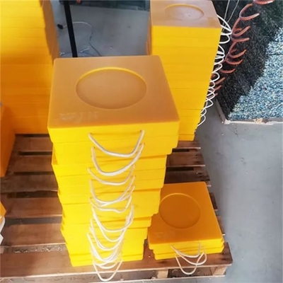 El estabilizador compuesto de Crane Foot Support Mats Outrigger del HDPE rellena a Jack Foot Pads