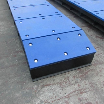Terminal ultraalto del polietileno UHMWPE Marine Fender Pad For Roro del peso molecular