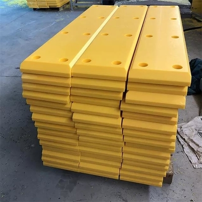 Tablero del panel plástico de la defensa de la nave del cono del muelle de UHMWPE para los cojines de la protección del barco del puerto