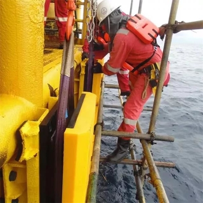 Cojín plástico de la cara de la defensa del muelle de UHMWPE para la protección portuaria del lado del puerto de la construcción