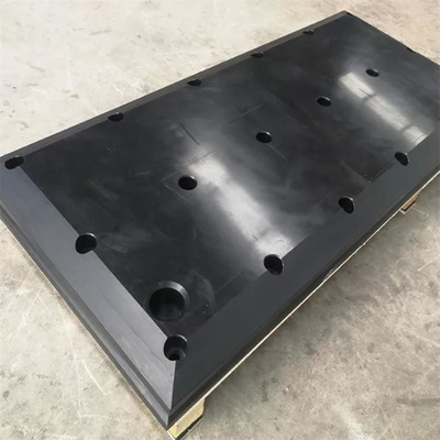 Tope del muelle de la hoja de la abrasión UHMWPE que desliza al tablero Marine Fender Frontal Pads