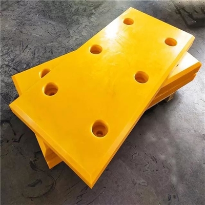 Cojín plástico de la defensa de la cara de la esquina de la nave del panel de delante UHMWPE de la construcción dura del muelle