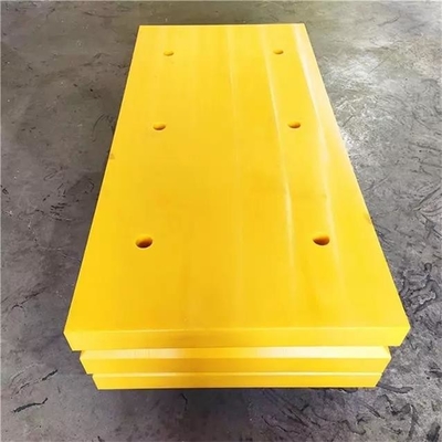 Cojín plástico de la defensa de la cara de la esquina de la nave del panel de delante UHMWPE de la construcción dura del muelle