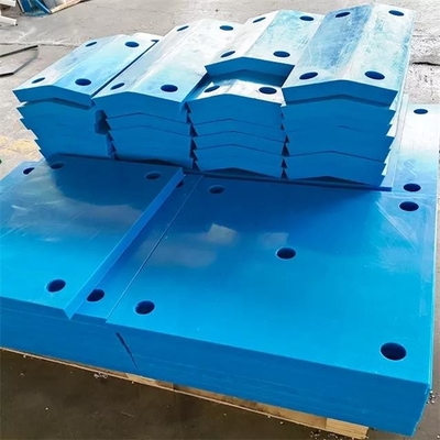 Tope portuario plástico del muelle de Pier Shield UHMWPE de la ingeniería de la resistencia a la corrosión que hace frente al cojín