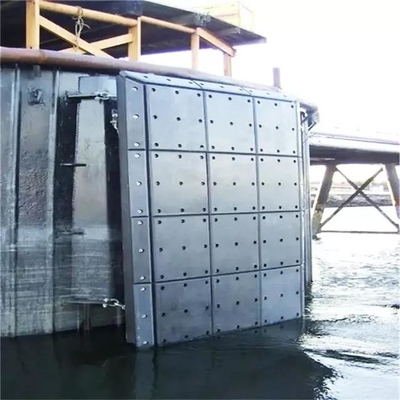El panel de desplazamiento de parachoques del polietileno de la defensa de la chapa del tablero del muelle negro del guardia UHMWPE
