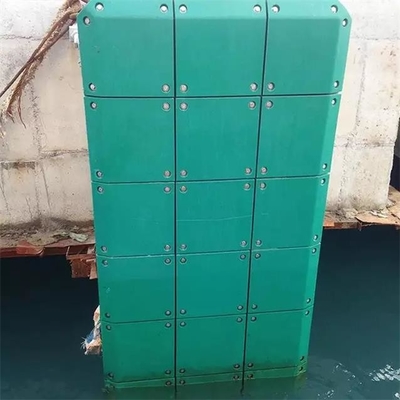 La cara de la defensa de Marine Grade High Density Polyethylene rellena el tope del muelle del HDPE
