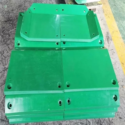 El panel plástico de la defensa del HDPE anti de la corrosión que hace frente a tableros de la protección del amortiguador del muelle del cojín