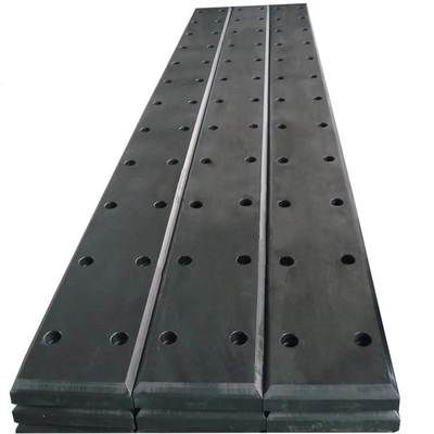 Tope del muelle de la hoja de la abrasión UHMWPE que desliza al tablero Marine Fender Frontal Pads