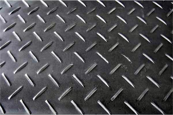 Hdpe Uhmwpe 12,7 mm de plástico de protección del suelo alfombras hoja para la carretera temporal