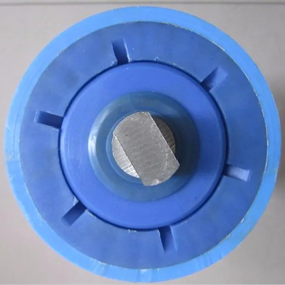 Rollo transportador de Hdpe de polímero ultra alto molecular con diámetro de 76 mm